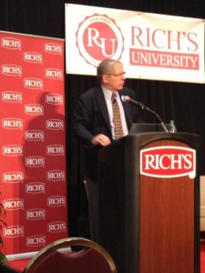 Speaking at Rich Products May 15 2012