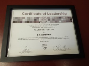 Mayo certificate